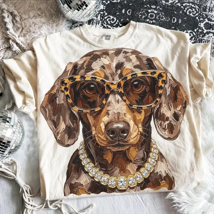 Boujee Dachshund Tee