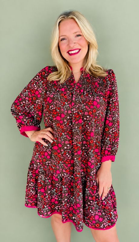 Audrey Granada Glen Coco Smocked Dress
