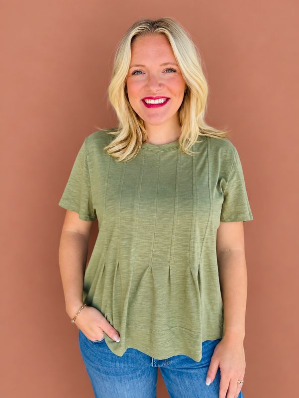 Kimmy Olive Top