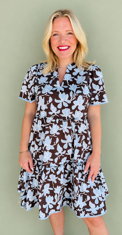 Ivy Mini Growing Grace Blue Dress