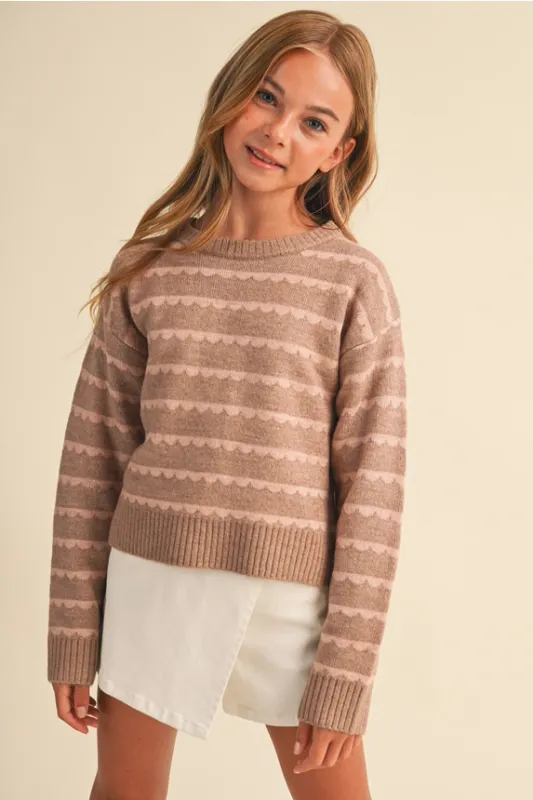 Brown Blush Sweater