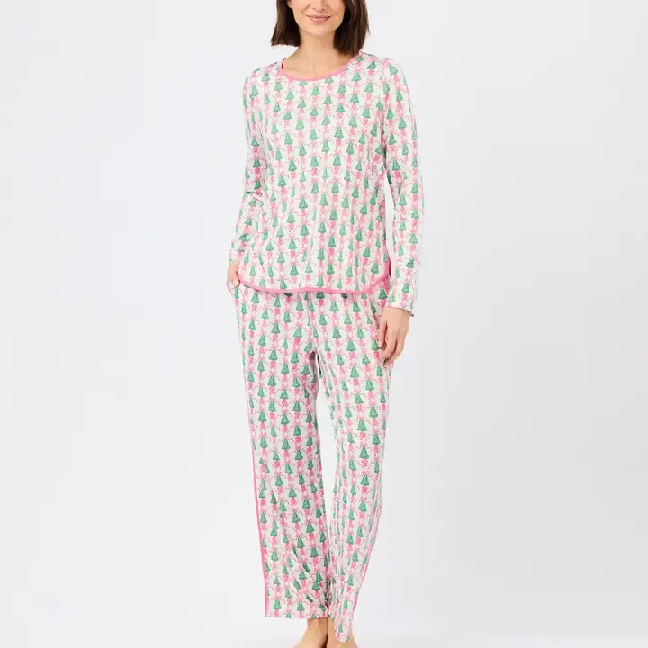 Winter Pines Pink Melody PJ