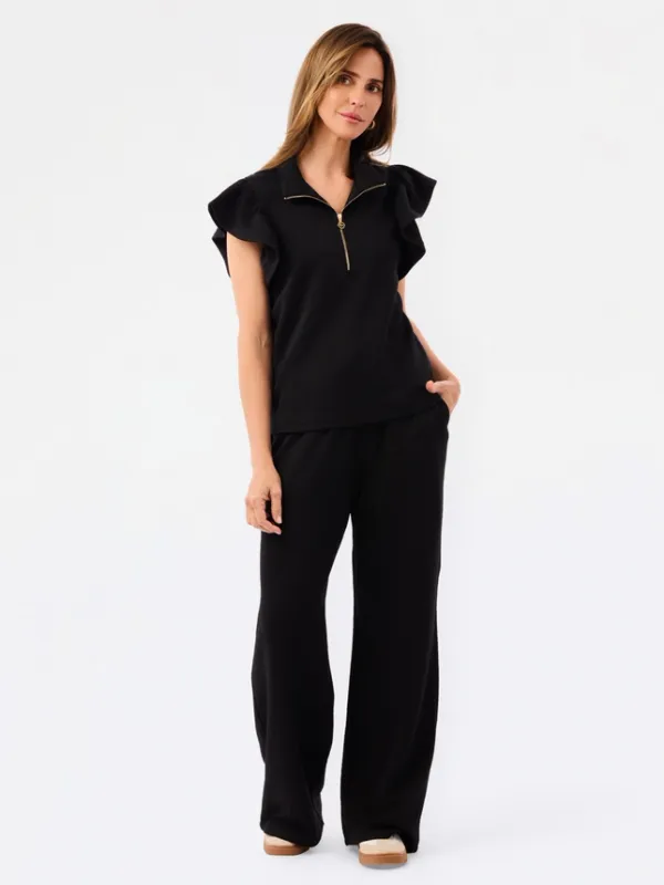 Paige Black Pant Set