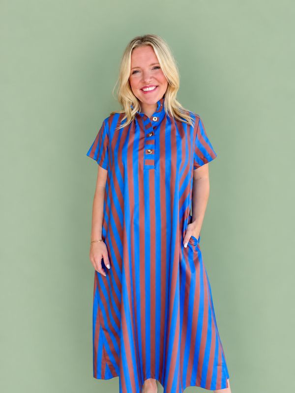 CH The Hannah Midi Dress-Royal
