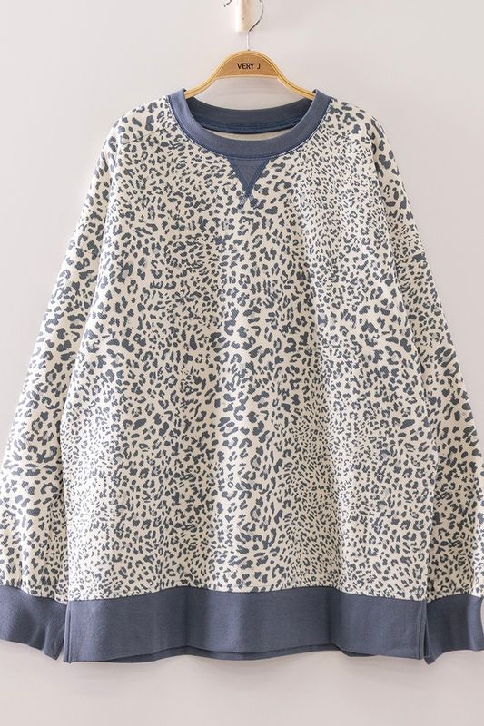 CH By The Way Leo Top-Denim Leopard