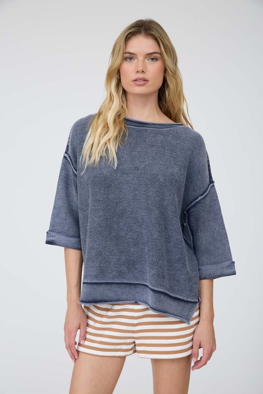 CH Comes Naturally Top-Navy