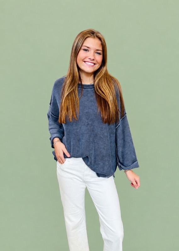 CH Comes Naturally Top-Navy