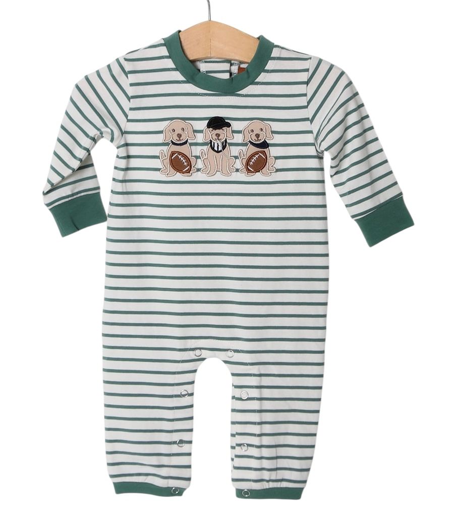 CH Football Pups Boys Romper