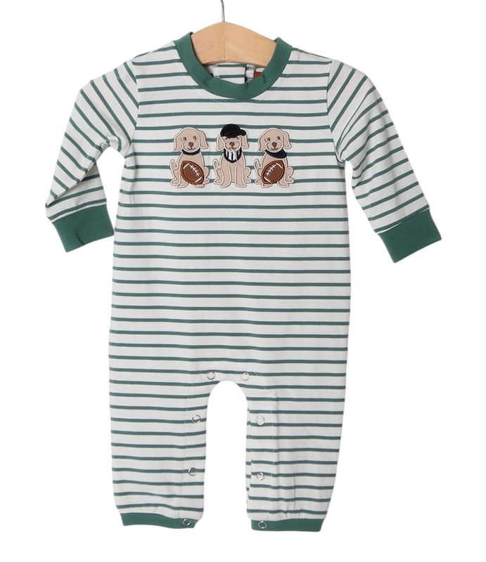 CH Football Pups Boys Romper