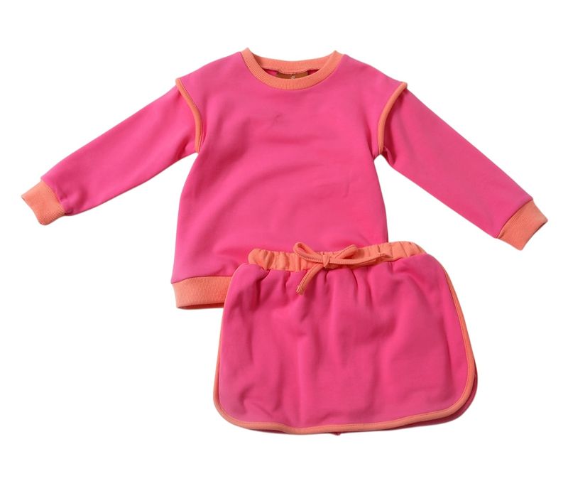 CH Josie Skort Set-Pink/Orange