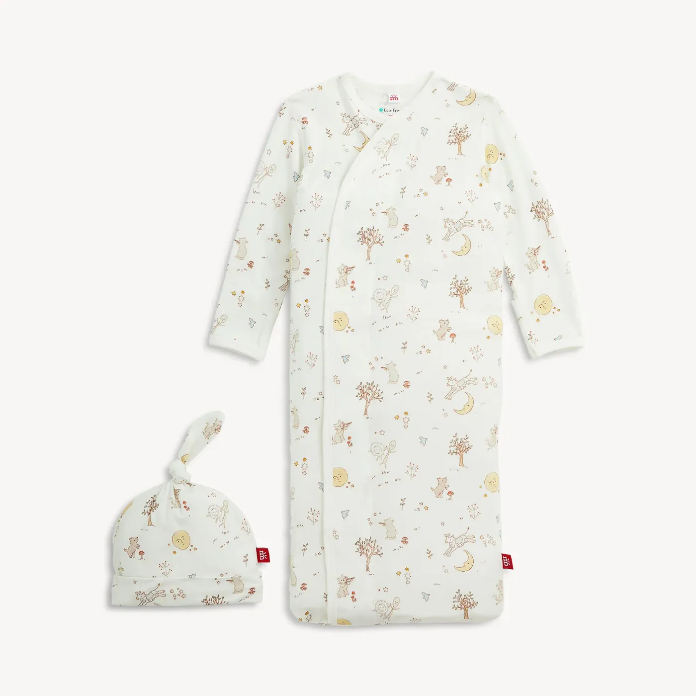 CH Bedtime Rhymes Gown + Hat Set
