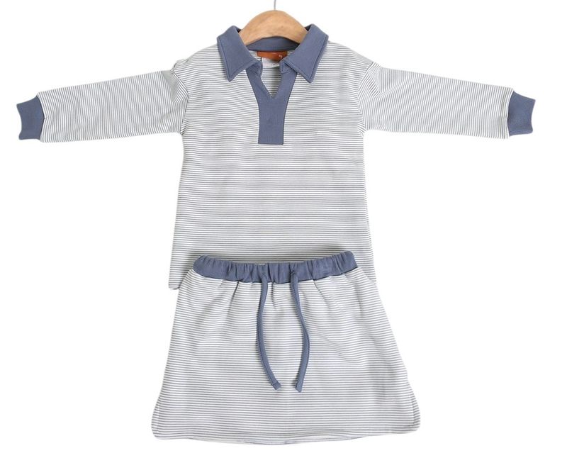 CH Isabelle Skort Set-Blue Stripe