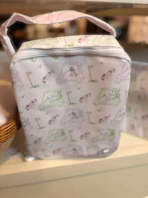 Lunch Box Insulated Bag-Putt Putt Pink