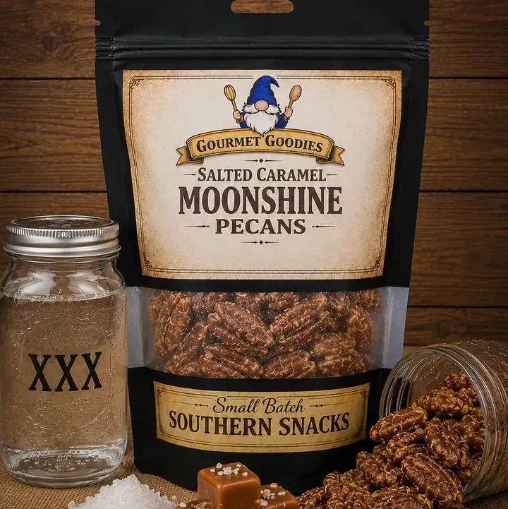 Salted Caramel Moonshine Pecan