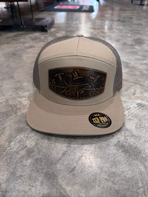 7 Panel Hat Loden/Khaki BRW Dog