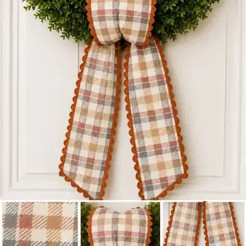 Fall Wreath Sash 8