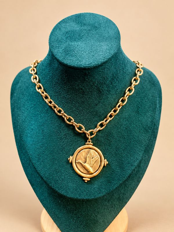 Classic Gold Signature Duck Necklace