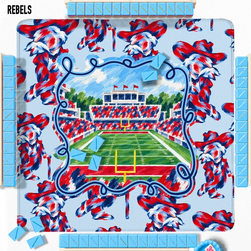 Mahjong Mat 31"-Rebel
