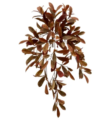 VG 33" Laurel Leaf Hanging Bush-Rust Brown