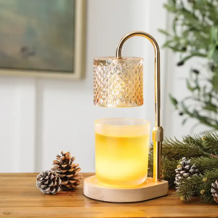 Champagne Crystal Lamp