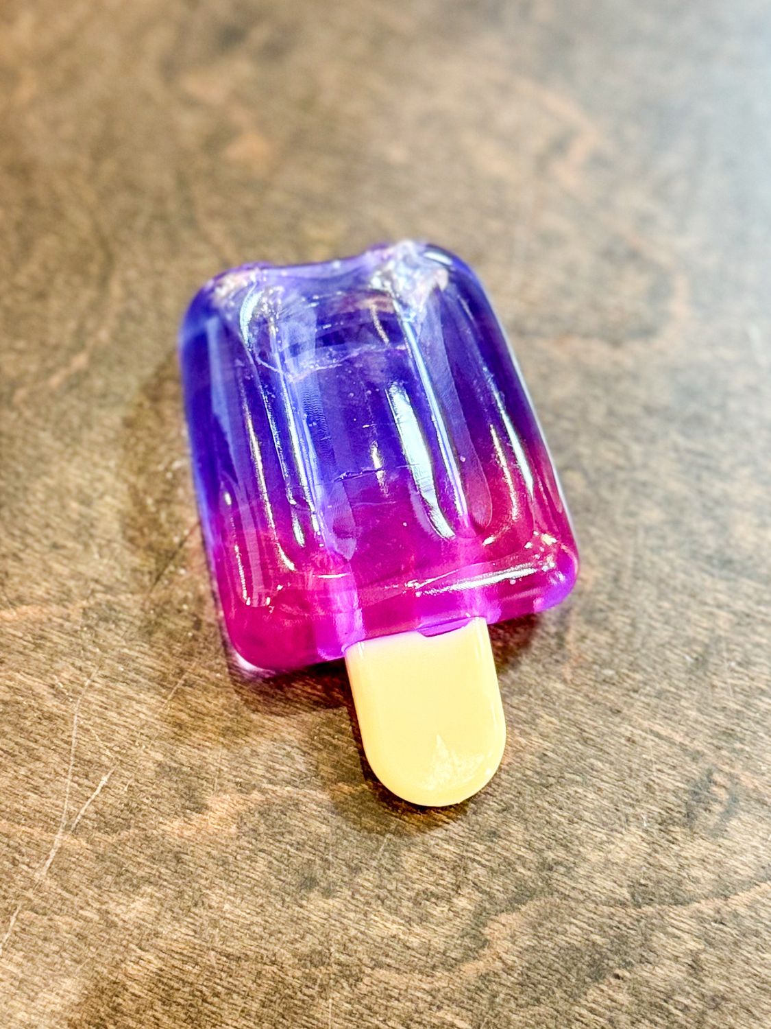 Food Mood Popsicle Squishy-Pink/Purple
