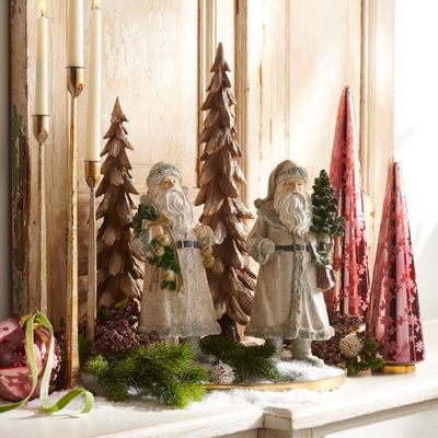 14.25" Old World Santa-Bells