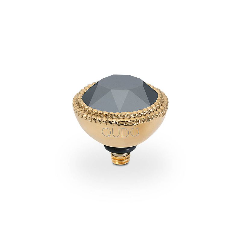 Fabero Flat Top 10mm-Jet Hematite