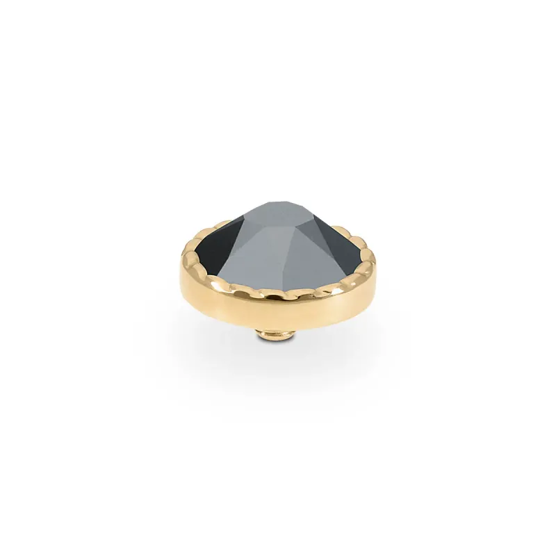 Bocconi Top 11mm-Jet Hematite