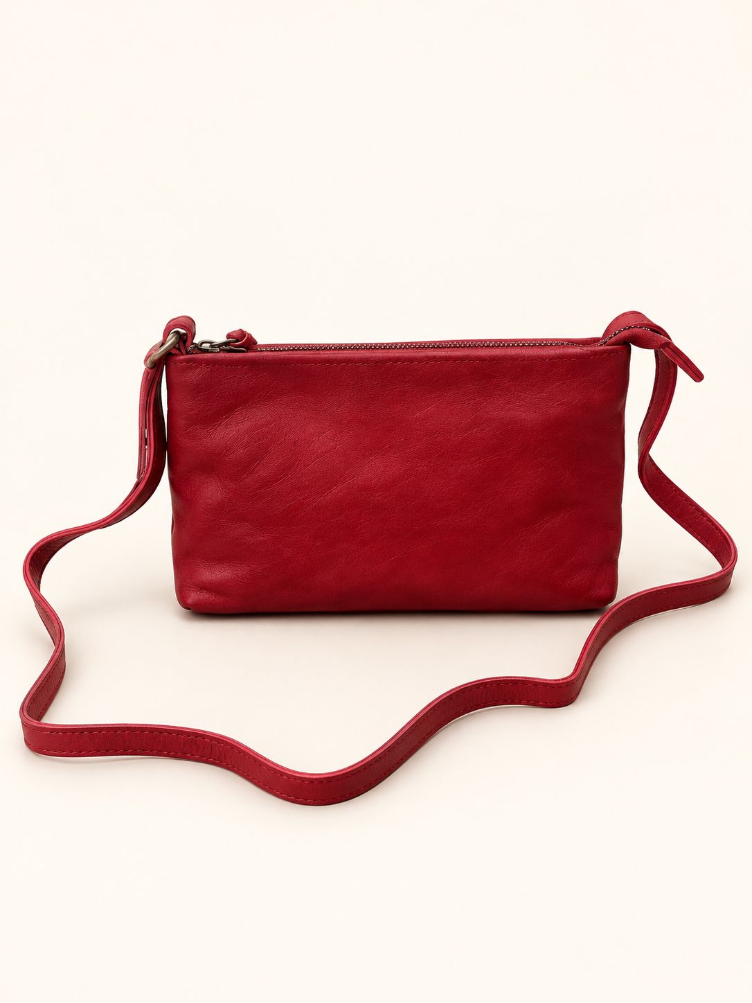 Ainsley Crossbody Bag-Red