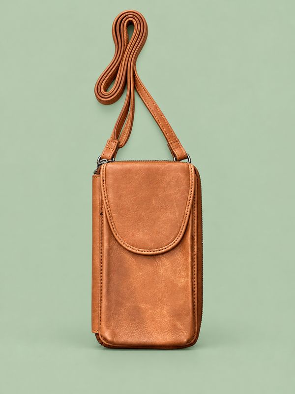 Annabel Crossbody-Cognac