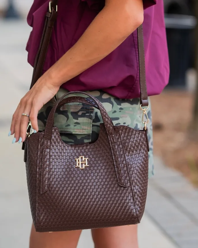 Kendall Mini Tote-Chocolate