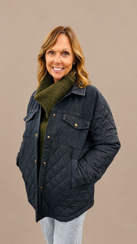 RM Quilted Denim Jacket