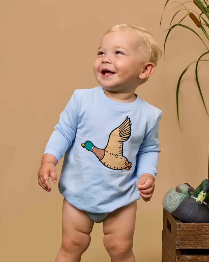 Mallard Windsurf Sweatshirt Romper