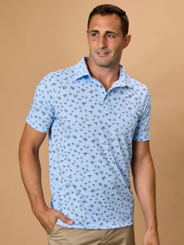 Men's Mallard Skies Performance Polo