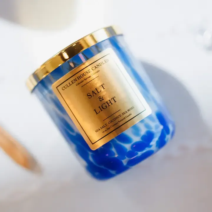 Salt &amp; Light-Blue Speckled