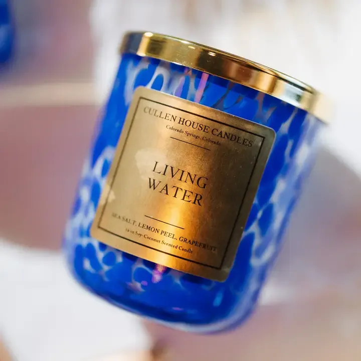 Living Water-Blue Speckled
