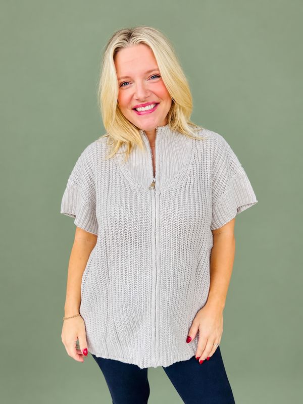 At the Summit Zip Sweater