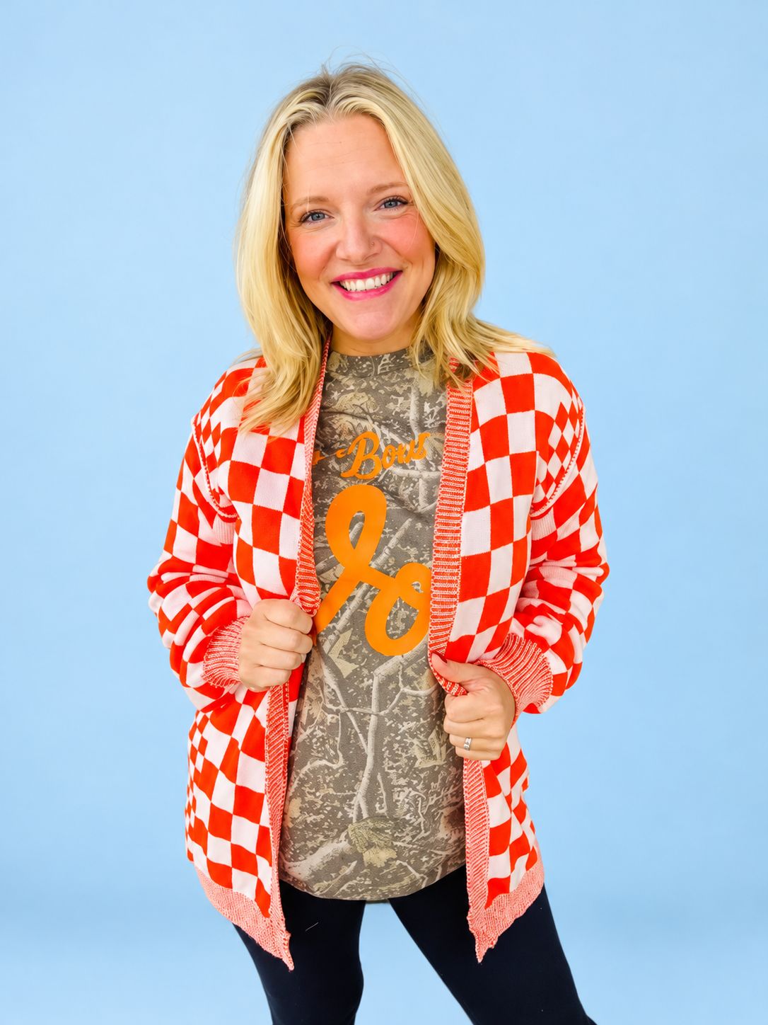 Rocky Top Check Cardi
