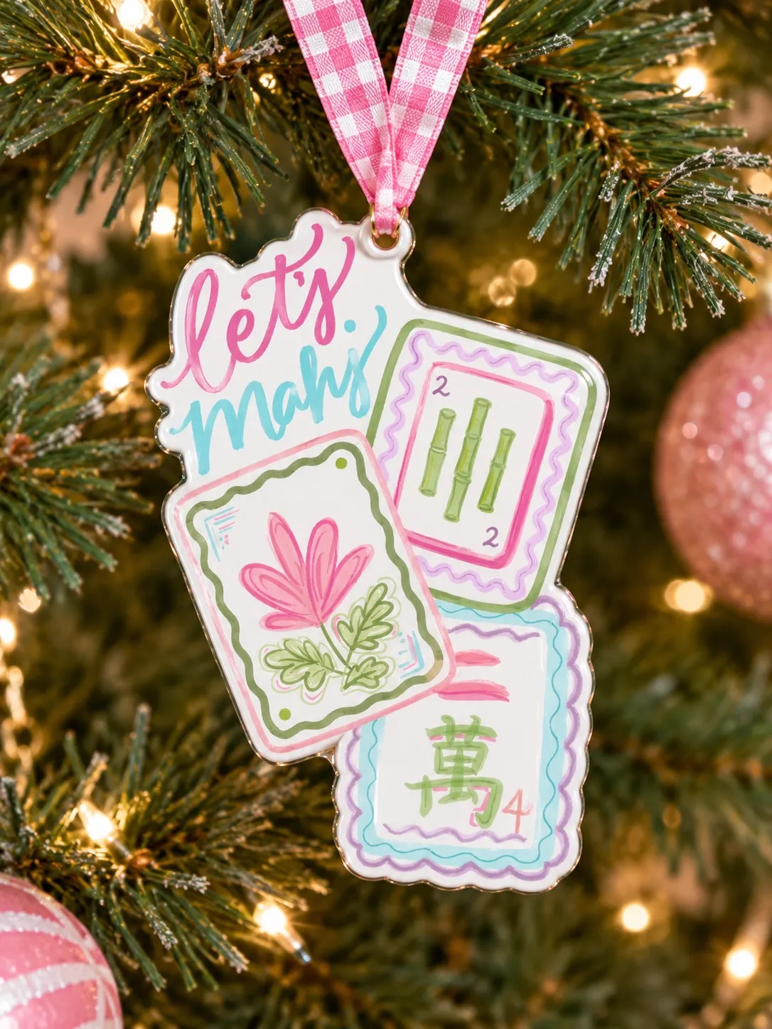 VG Mahjong Acrylic Ornament