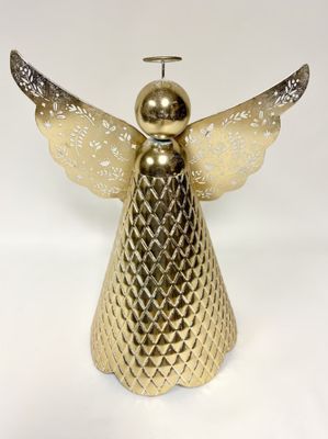 VG Large Gold Quilted Angel
