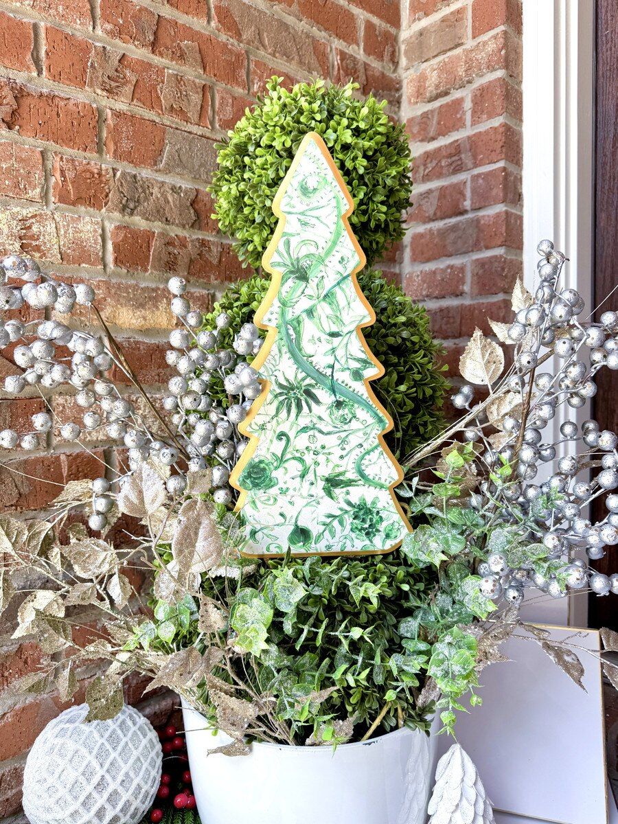 VG Green Chinoiserie Tree