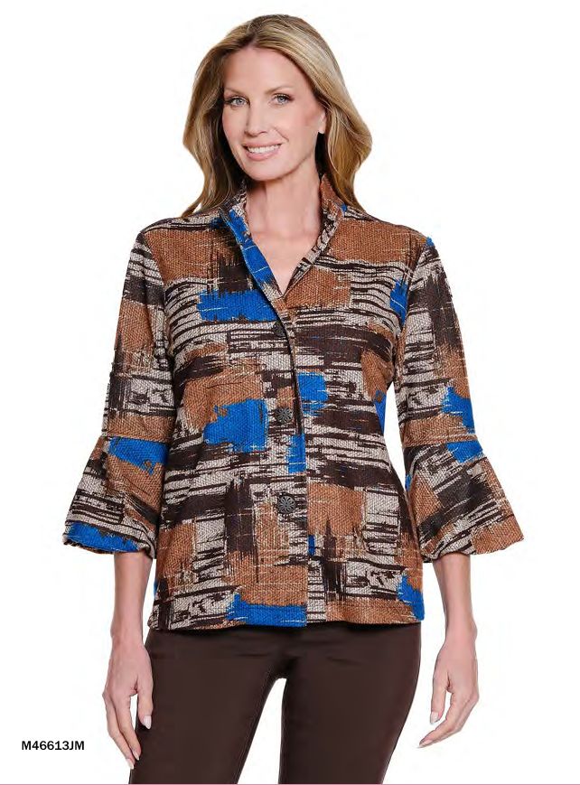 Multi Wire Collar Jacket