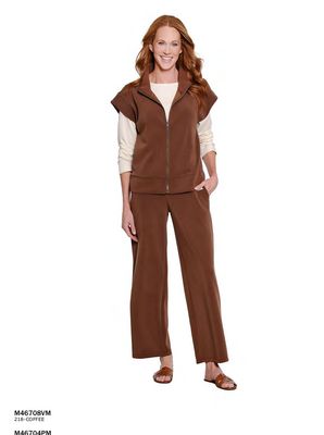 Coffee Tulip Hem Lantern Pant