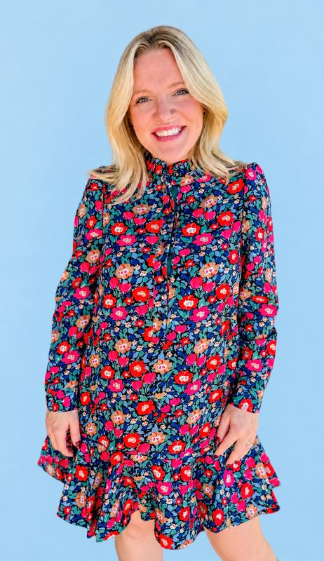 Margot Painted Tapestry Dress