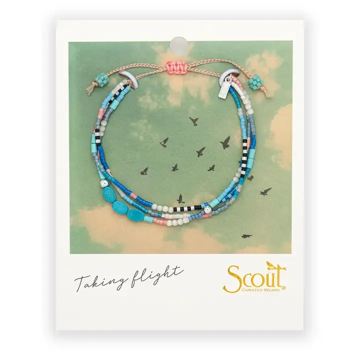 VG Mixed Media Bracelet-Sky