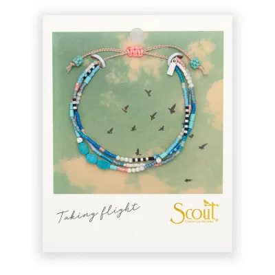 VG Mixed Media Bracelet-Sky