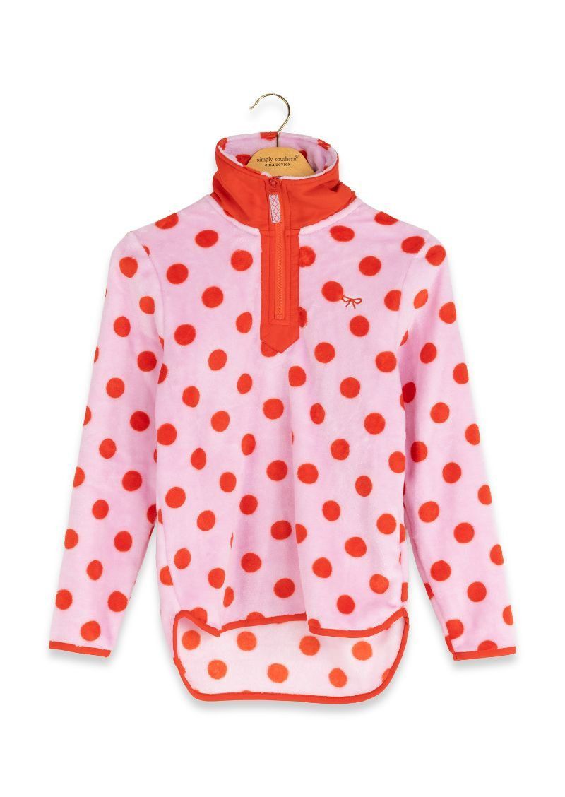 RM Pink Polka Dot Pullover