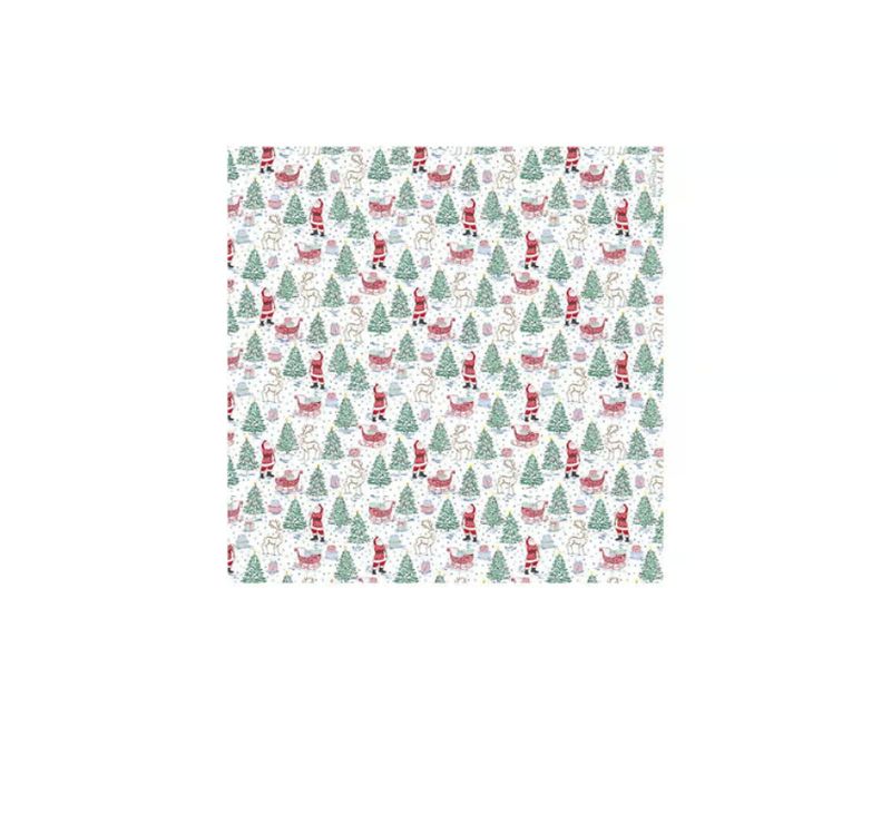 Tidings &amp; Toile Pattern Cocktail Napkin