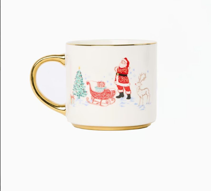 Tidings &amp; Toile Cafe Mug
