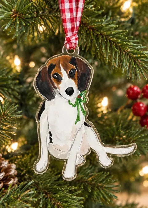 VG Beagle Acrylic Ornament